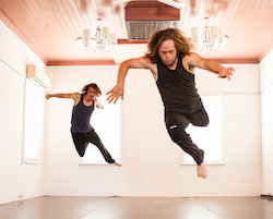 Chris Dyke and Kyle Page of Dancenorth. Photo by Amber Haines.