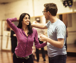 Dancers participating in a Le Bop class. Photo by Pippa Samaya..