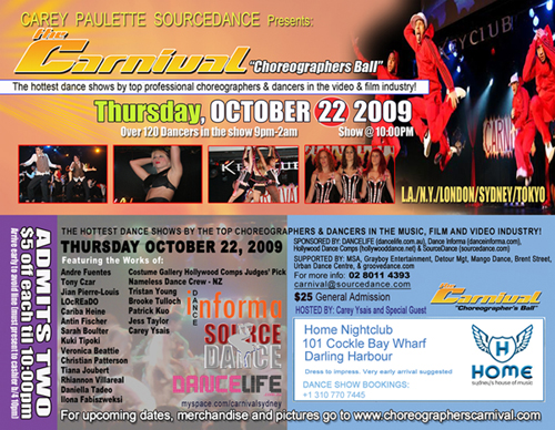 Carnival Discount Print this coupon and take it to Carnival for a discount. Courtesy of Dance Informa.
