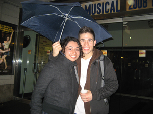 In The Heights Jon Rua with Nicole Cast Member Jon Rua with Dance Informa's Nicole Saleh