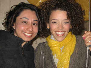 In The Heights Marcy Harriell with Nicole Marcy Harriell, who plays Vanessa, with Dance Informa's Nicole Saleh