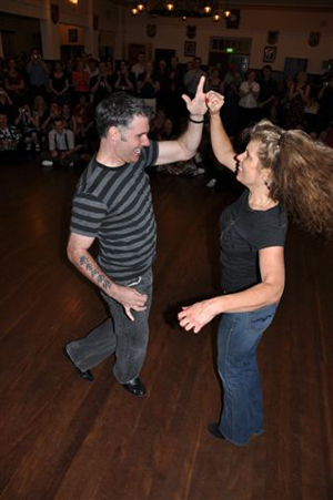 Breaking the World Record! Heidi Serlerno and Steve Garrett Spin into the Record Books