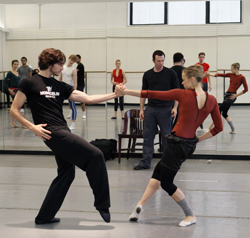Alexei Ratmansky with New York City Ballet