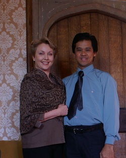Australian Conservatoire of Ballet principals Walsh and Ella