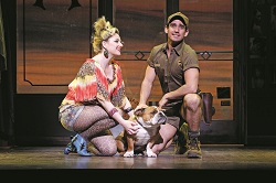 Helen Dallimore and Mike Snell in Legally Blonde Legally Blonde the Musical Australia