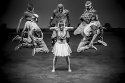 Yui Kawaguchi and Flying Steps in 'Red Bull Flying Bach' Red Bull Flying Bach