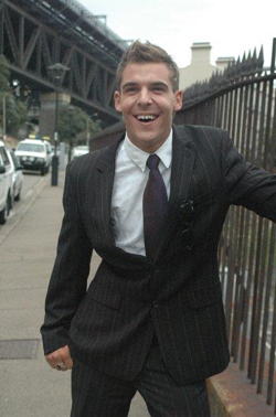 Australian dancer Adam Scown