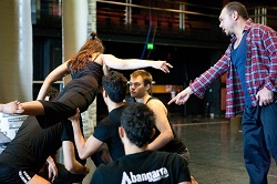 Bangarra Dance Theatre rehearsal Blak rehearsals, Bangarra Dance Theatre