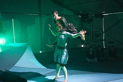 Dancers Lauren Carr and Isabelle Nelson, Java Dance Company Java Dance Company, New Zealand