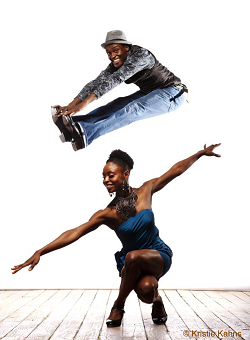 Joseph Wiggan and Josette Wiggan Tap dancers Joseph Wiggan and Josette Wiggan