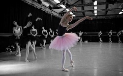Soloist Lisa Edwards Queensland Ballet ballerina pose