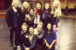 Dancers at the ADT Secondment