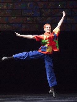 Australian dancer Benjamin Stone