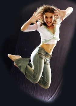 Tap dancer Kricket Forster