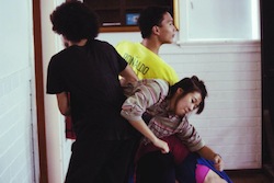 Image by Sophia Louise of Tyrone Robinson, Imanuel Dado and Yilin Kong