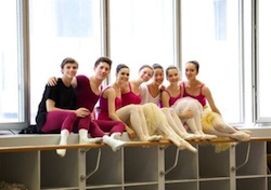 Training ballet dancers