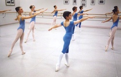 Teen ballet class