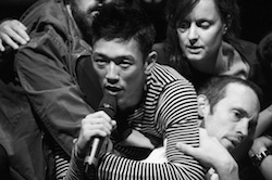 James Vu Anh Pham in rehearsal for Complexity of Belonging. Photo courtesy of Chunky Move.