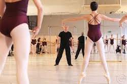 Jacques Marsa in class.