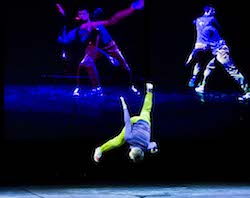 Scott Performing in Proximity, Photography © Chris Herzfeld Camlight Productions.