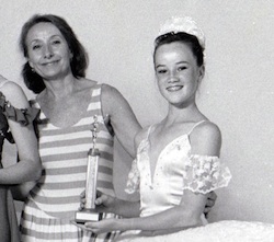 Mrs. P with Lucinda Dunn
