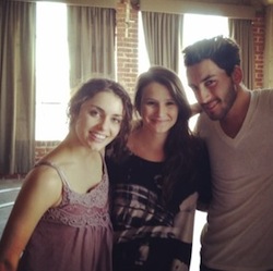 Kathryn McCormick, Lindsay Nelko, Robert Roldan Lindsay Nelko with dancers