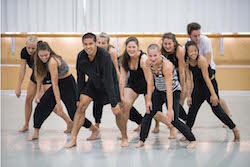 New Zealand School of Dance students