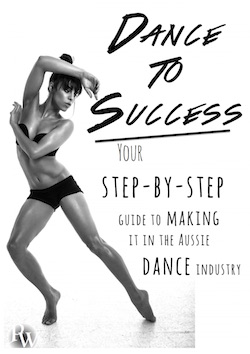 The 'Dance to Success' book cover.