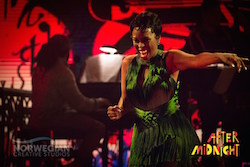 Brenda Braxton in 'After Midnight' for Norwegian Cruise Line.