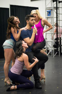 Norwegian Creative Studios rehearsals.