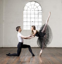 Harrison Lee and Talia Fidra. Photo courtesy of Capezio