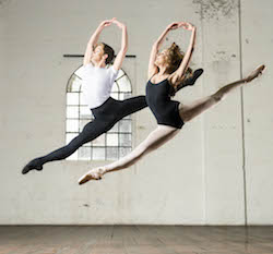 Harrison Lee with Talia Fidra. Photo courtesy of Capezio.