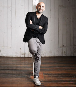 Sydney Dance Company Artistic Director Rafael Bonachela. Photo by Peter Greig.