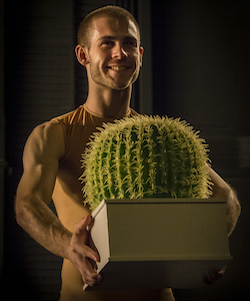Sydney Dance Company's 'Cacti' featuring dancer Cass Mortimer Eipper. Photo by Peter Greig.