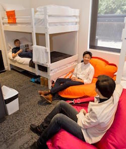 Students at the Australia Ballet School's Marilyn Rowe House. Photo courtesy of ABS.