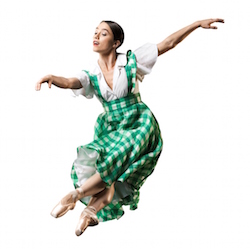 Lucy Green as Dorothy in RNZB's 'The Wizard of Oz'. Photo by Ross Brown.