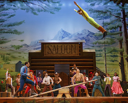 The cast of Cirque du Soleil's 'Paramour', on Broadway at the Lyric Theatre. Photo by Richard Termine...