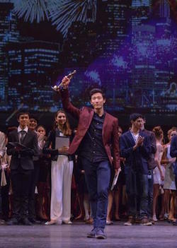 YAGP Grand Prix recipient, Korea’s Joonhyuk Jun of the Royal Ballet School. Photo courtesy of YAGP