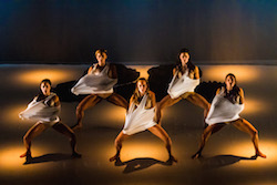Okareka Dance Company in 'Mana Wahine'. Photo courtesy of Okareka