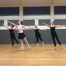 An adult class at Rain and Lucky School of Dance. Photo courtesy