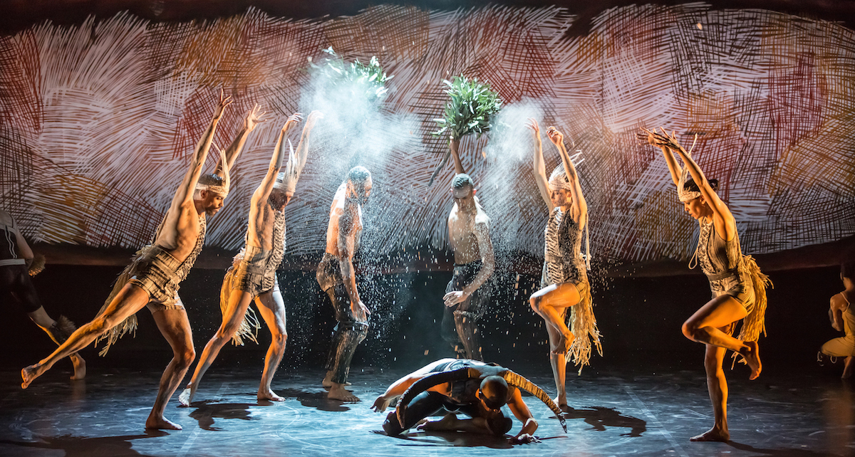 Bangarra Dance Theatre's 'OUR land people stories'. Photo by Vishal Pandey.