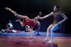Mattia De Salve and Amy Josh in 'Objekt'. Photo by Andreas Etter.