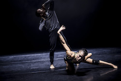 Chunky Move's Tara Jade Samaya (right). Photo by Pippa Samaya.
