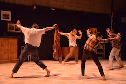 Dance Makers Collective's 'DADS'. Photo by Dominic O'Donnell.