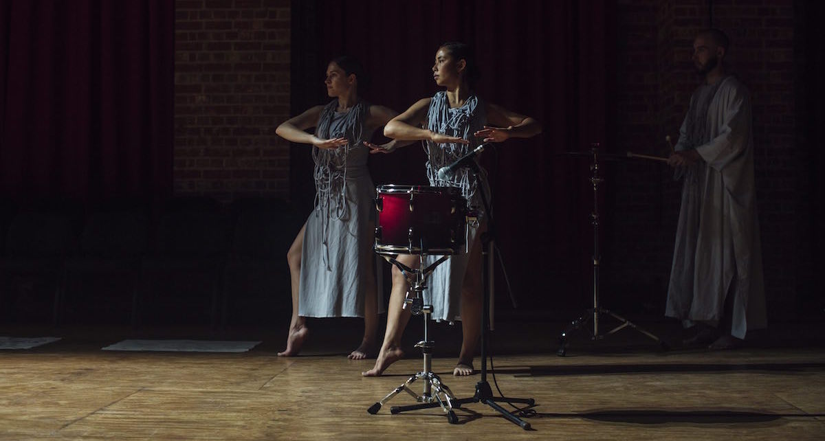 'Noise Quartet Meditation', choreographed by Lilian Steiner. Photo by Lauren Dunn