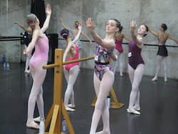 Students at International Ballet Workshops. Photo courtesy of IBW.