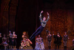 Joel Woellner in Queensland Ballet's 'Swan Lake'. Photo by David Kelly.