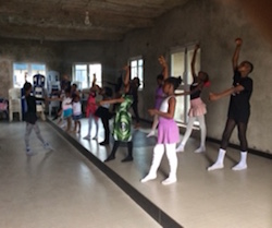 Ballet in Nigeria. Photo courtesy of Josephine Woodberry.