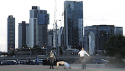Chunky Move in Anouk van Dijk's 'Depth of Field'. Photo by Jeff Busby.