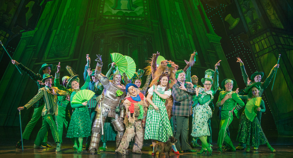 The company of 'The Wizard of Oz' in 'Merry Old Land of Oz'. Photo by Daniel A. Swalec.